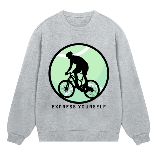 Cyclist's Freedom Sweatshirt - Grey melange men - Sweatshirts