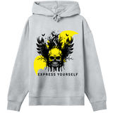 Skull & Shadows - Embrace the Dark - Grey melange women - Hoodies