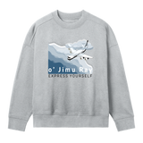 Sky's the Limit - Oversized Sweatshirt - Grey melange women - Sweatshirts