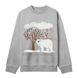 Snowy Stroll - Iconic Sweatshirt - Grey melange men - Sweatshirts