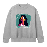 Whimsical Beauty - Bold Sweatshirt - Grey melange women - Sweatshirts