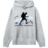 Conquer Heights With o' Jimu Ray - Grey melange women - Hoodies