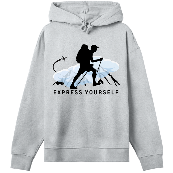 Conquer Heights With o' Jimu Ray - Grey melange women - Hoodies