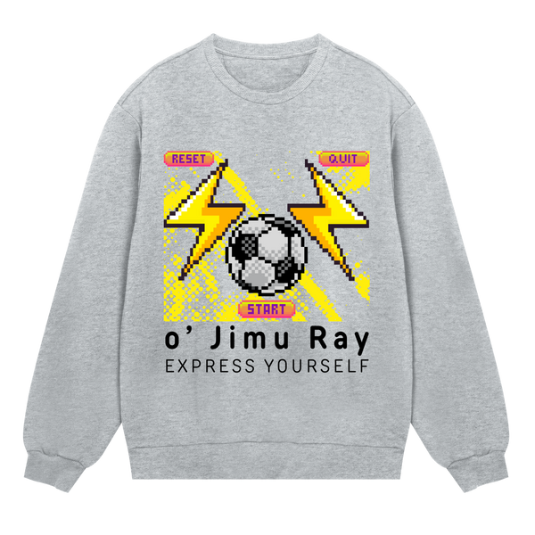 Game On - Retro Soccer Style - Grey melange men - Sweatshirts