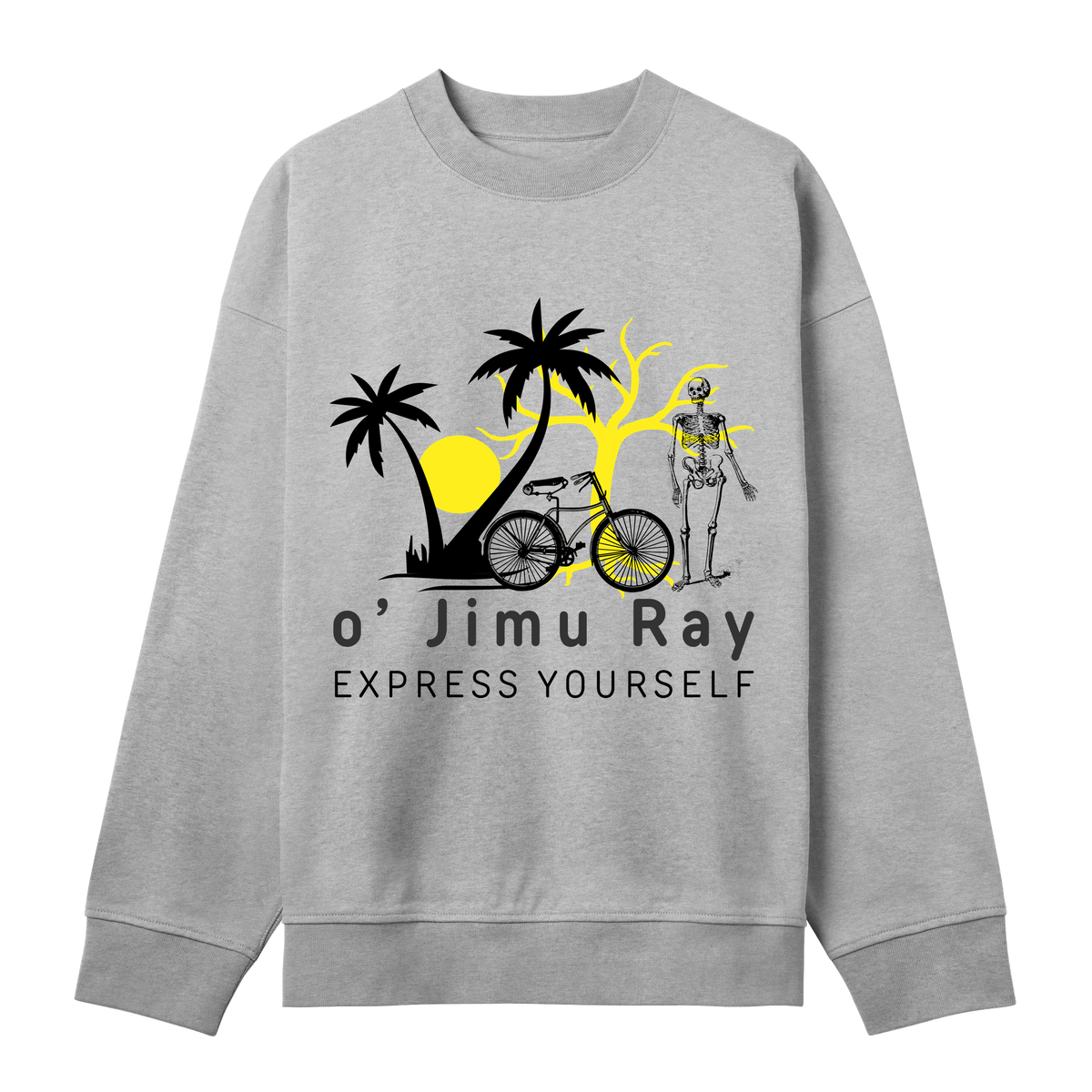 Timeless Travel - Express Yourself - Grey melange men - Sweatshirts