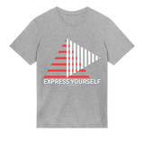 Stripes of Self-Expression - Grey melange men - T-shirts