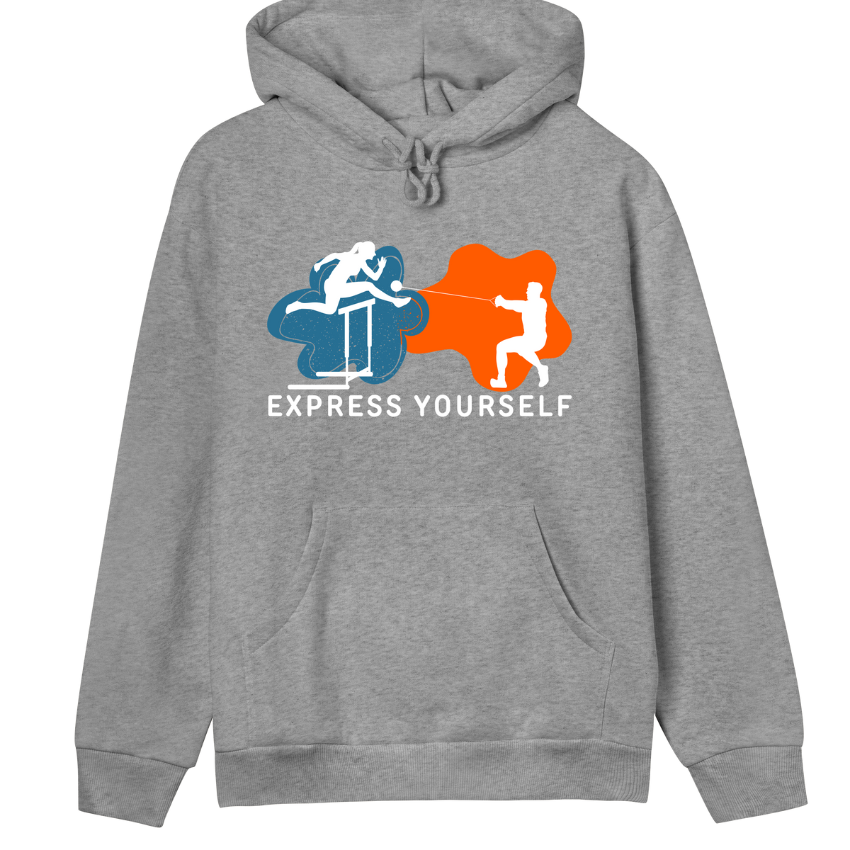 Sports Fusion - Express Yourself Hoodie - Grey melange women - Hoodies