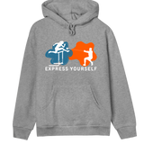 Sports Fusion - Express Yourself Hoodie - Grey melange women - Hoodies