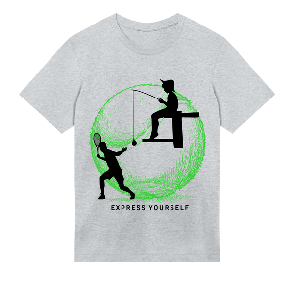 Tennis Flair - Bold Moves Tee - Grey melange men - T-shirts