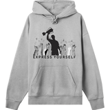 Champion Your Style - Express Yourself - Grey melange men - Hoodies