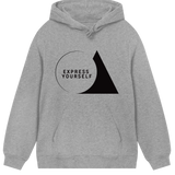 Fashion Forward - The Essential 'Express Yourself' Hoodie - Grey melange men - Hoodies