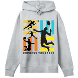 Energise Your Wardrobe - Express Yourself Hoodie - Grey melange women - Hoodies