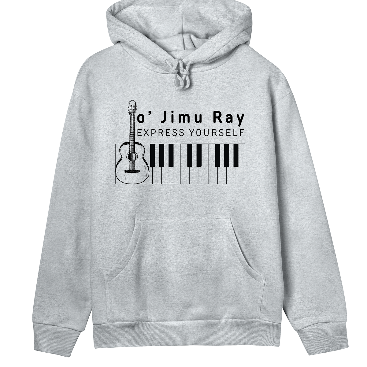 Musical Notes - Express Yourself Hoodie - Grey melange women - Hoodies