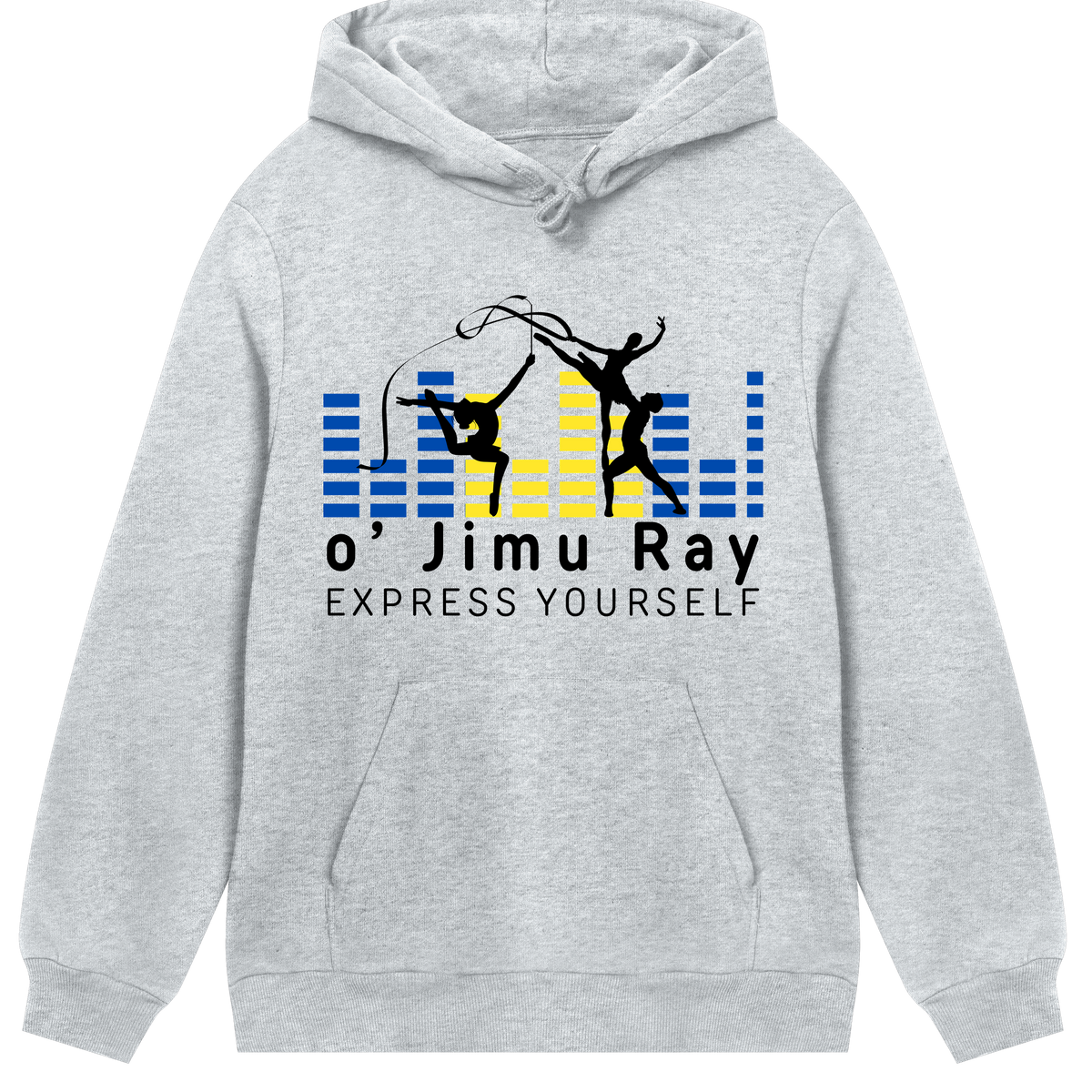 Musical Expression - Bold Style Hoodie - Grey melange men - Hoodies