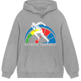 Bold Expressions: - Men’s Hoodie - Grey melange men - Hoodies