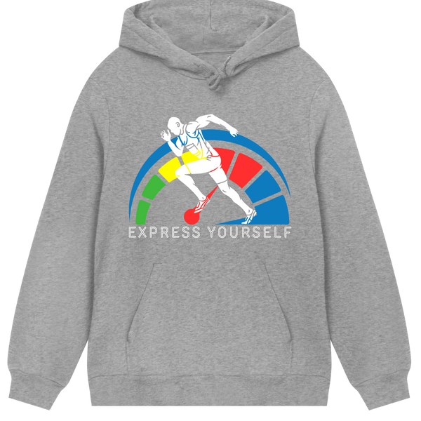 Bold Expressions: - Men’s Hoodie - Grey melange men - Hoodies