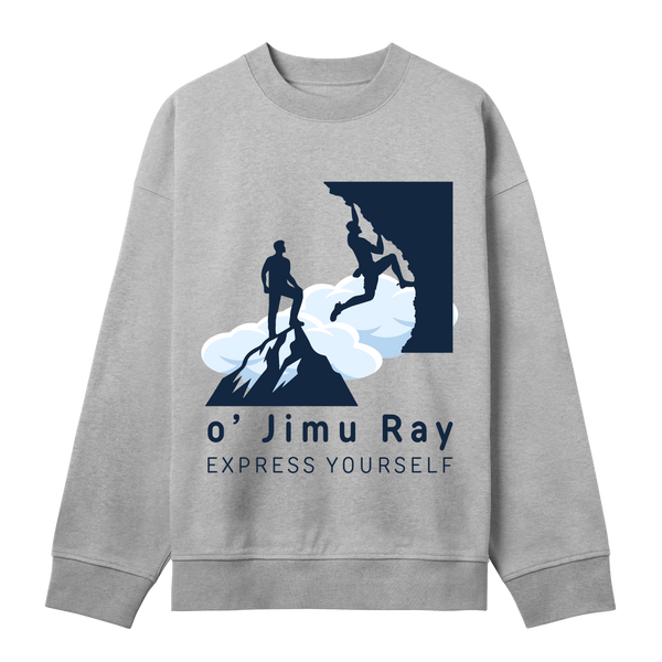 Conquer The Peaks Sweatshirt - Grey melange men - Sweatshirts