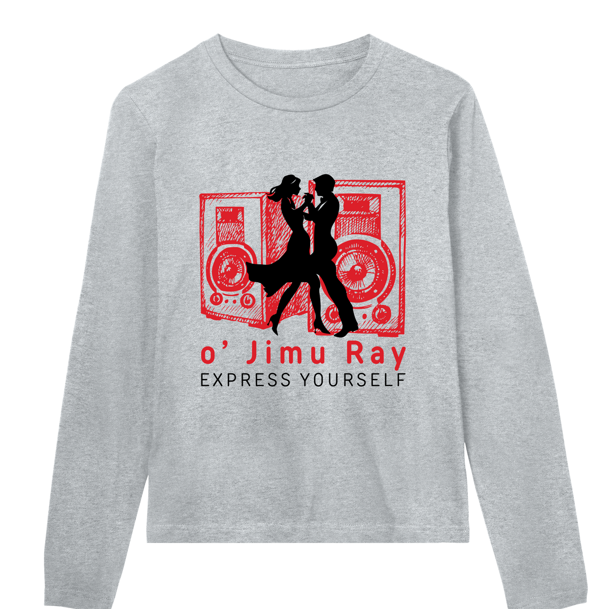 Sound and Dance Women's Express Yourself Tee - Grey melange women - Long Sleeve T-shirts