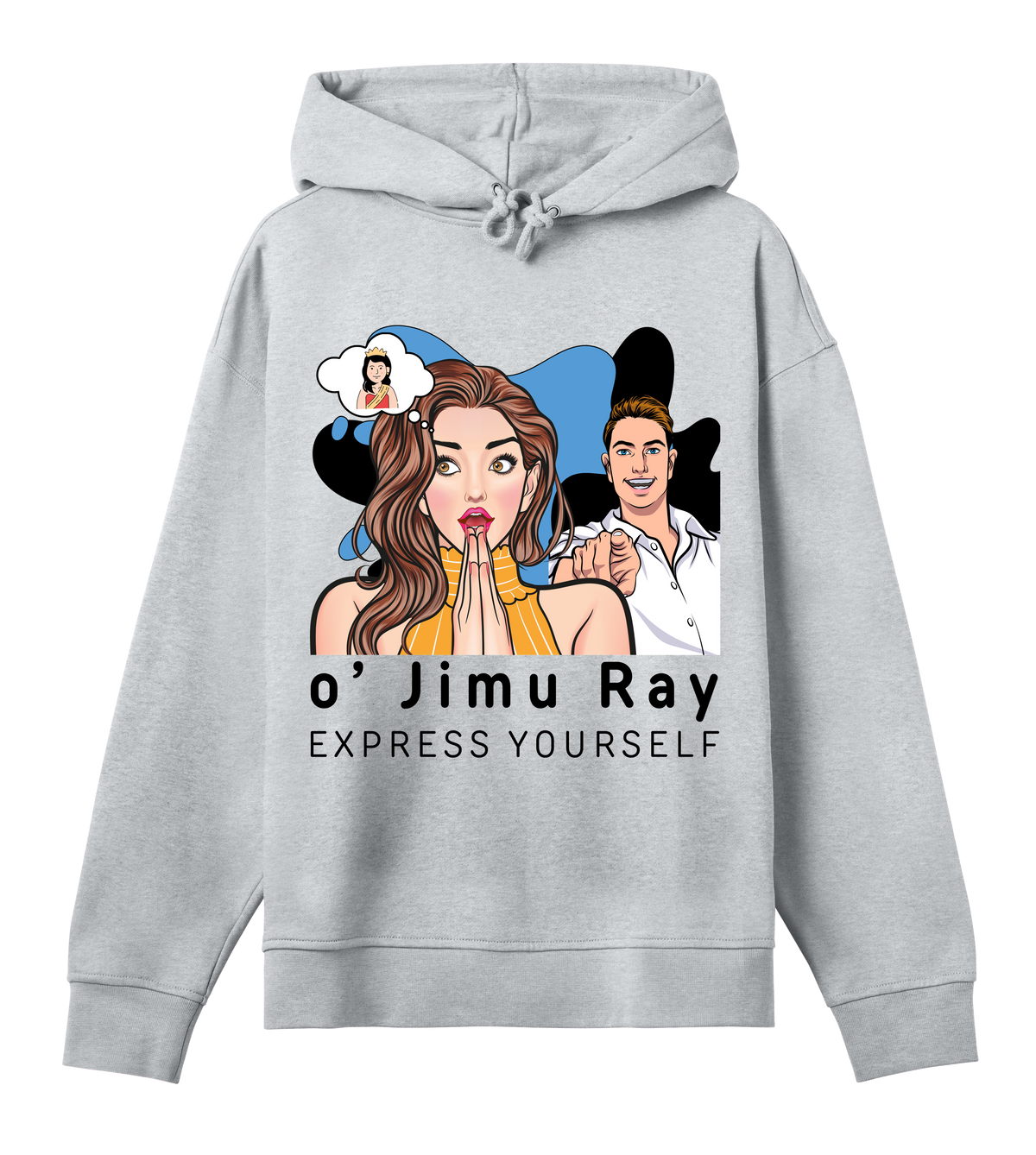 Dream Big - Bold Hoodie - Grey melange women - Hoodies