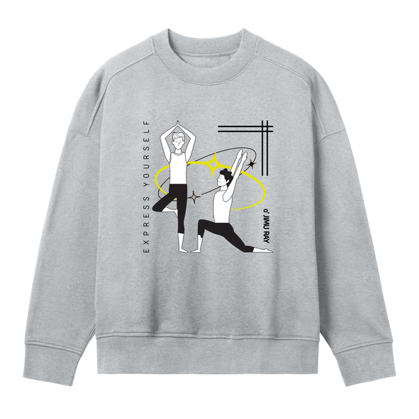 Balance And Breathe Sweatshirt - Grey melange women - Sweatshirts