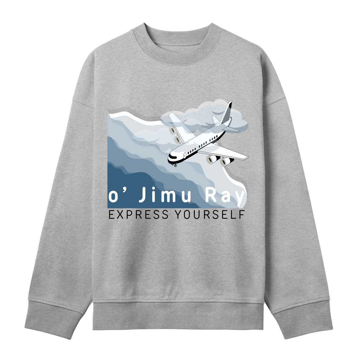 Sky High Self-Expression Sweatshirt - Grey melange men - Sweatshirts