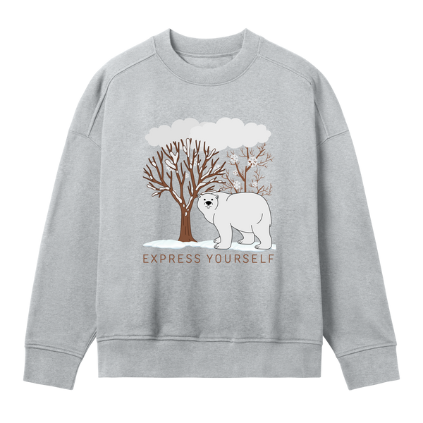 Winter Wilderness Sweatshirt - Grey melange women - Sweatshirts