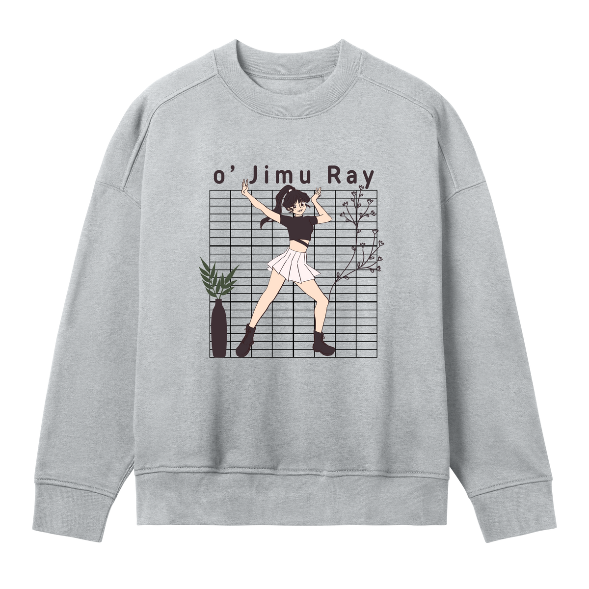 Empower Your Moves - Jimu Ray Style - Grey melange women - Sweatshirts