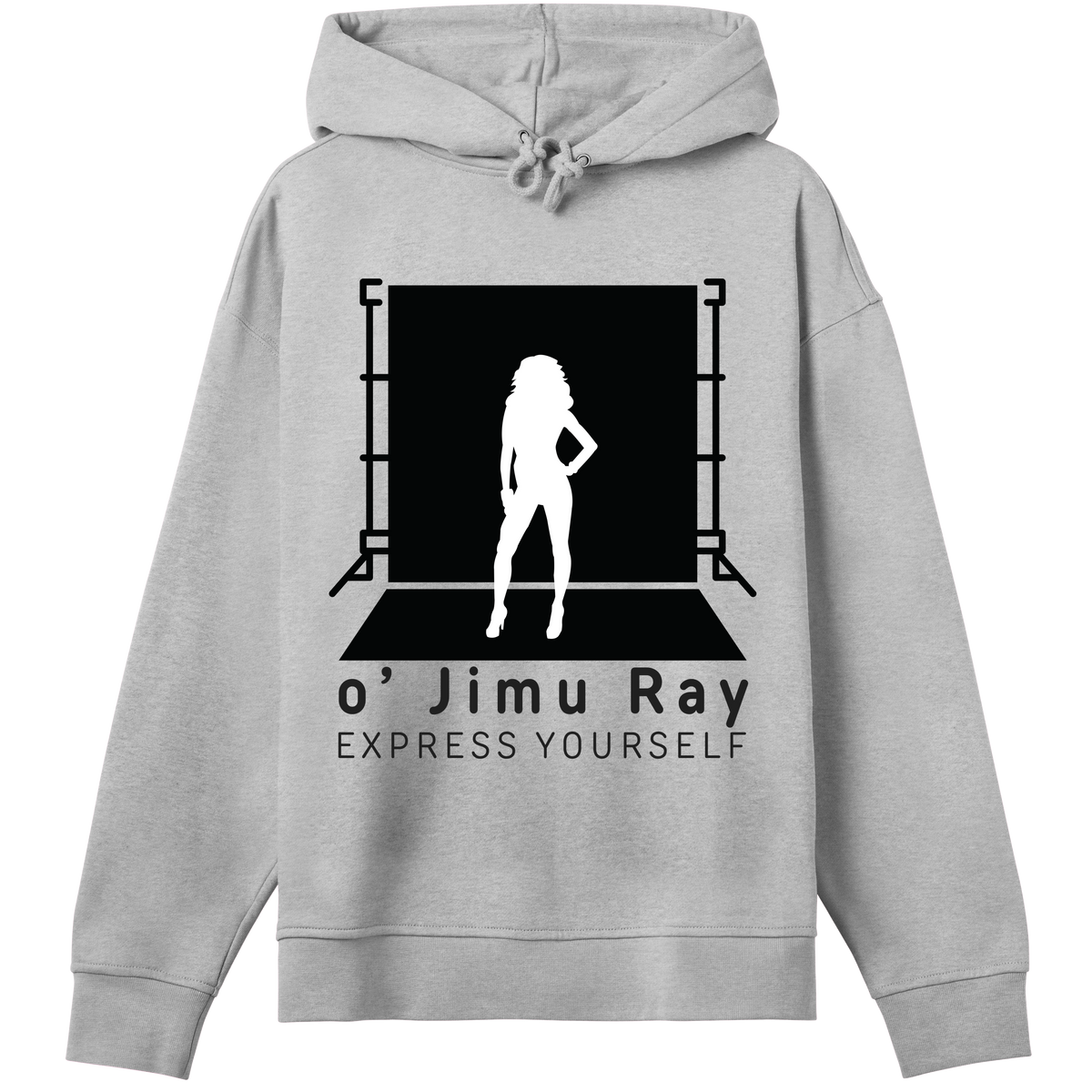 Pose Boldly - Ultimate Oversized Comfort - Grey melange women - Hoodies