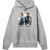 Artistry Unleashed - Boxy Hoodie - Grey melange men - Hoodies