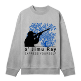 Creative Silhouette - Boxy Fit - Grey melange men - Sweatshirts