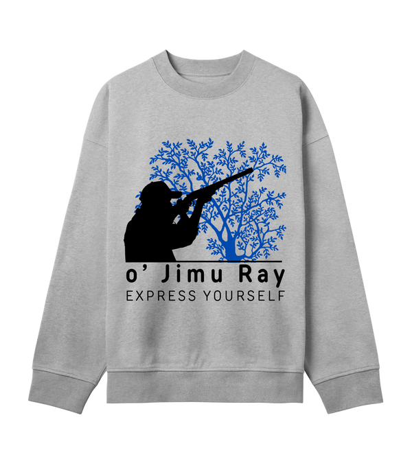 Creative Silhouette - Boxy Fit - Grey melange men - Sweatshirts