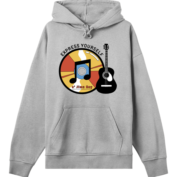 Tune into Fashion - Express Your Rhythm - Grey melange men - Hoodies