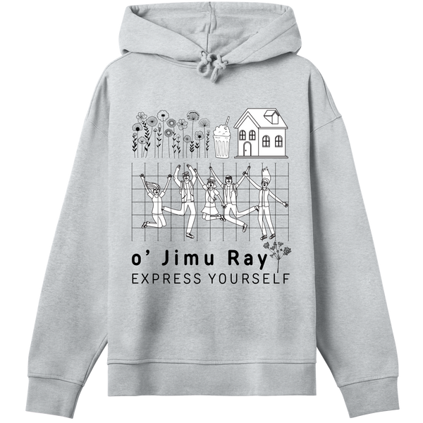 Celebrate Togetherness With o' Jimu Ray - Grey melange women - Hoodies