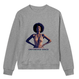 Empowered Grace - Bold Elegance Sweatshirt - Grey melange women - Sweatshirts