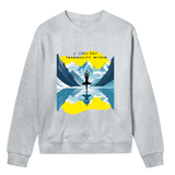 Echoes of Tranquillity - Wearable Peace - Grey melange women - Sweatshirts