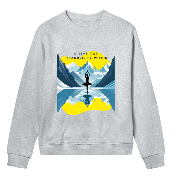 Echoes of Tranquillity - Wearable Peace - Grey melange women - Sweatshirts