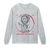 Circle of Self - Express Yourself - Grey melange men - Long Sleeve T-shirts