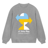 Directional Thoughts - Express Yourself - Grey melange men - Sweatshirts