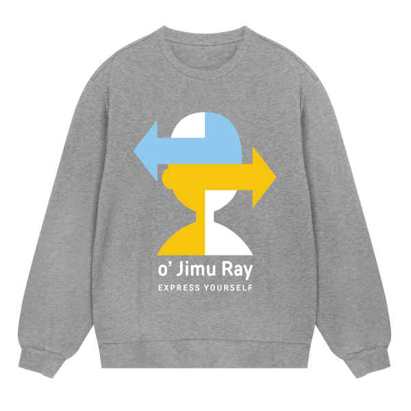 Directional Thoughts - Express Yourself - Grey melange men - Sweatshirts