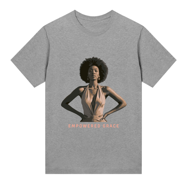 Empowered Grace - Fashion Statement - Grey melange women - T-shirts