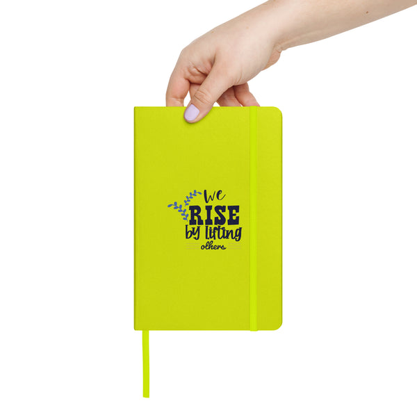 Hardcover bound notebook - -