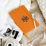 Hardcover bound notebook - Orange -