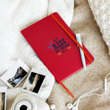 Hardcover bound notebook - Red -