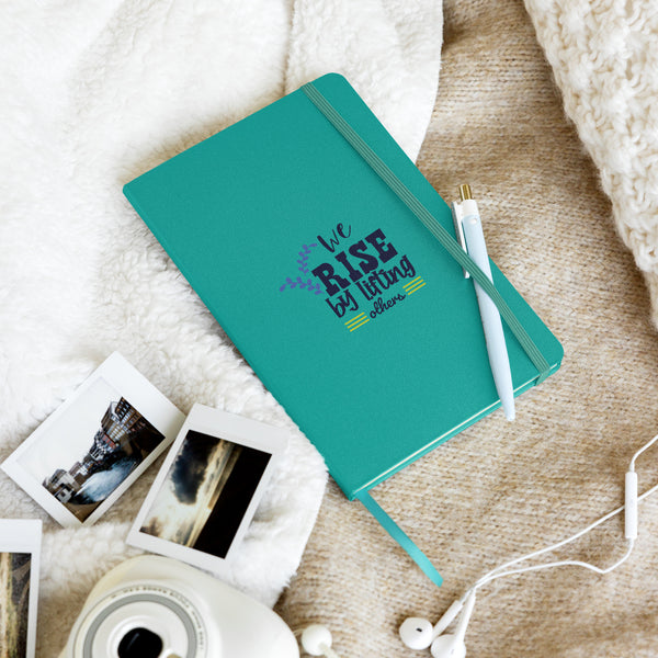 Hardcover bound notebook - Turquoise -