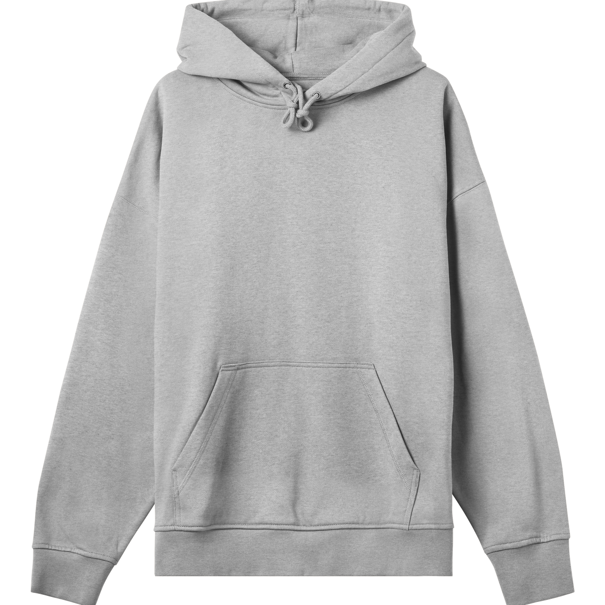 Ice Warrior - Bold Hockey-Inspired Boxy Hoodie - Grey melange men - Hoodies