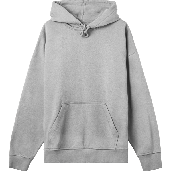 Ice Warrior - Bold Hockey-Inspired Boxy Hoodie - Grey melange men - Hoodies