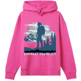 Journey in Style - Express Yourself - Hyper pink women - Hoodies