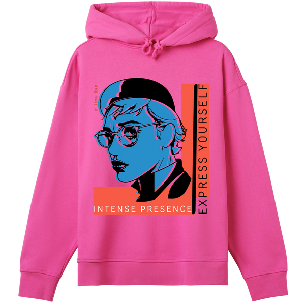 Intense Presence Hoodie - Hyper pink women - Hoodies