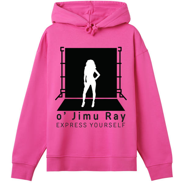 Pose Boldly - Ultimate Oversized Comfort - Hyper pink women - Hoodies