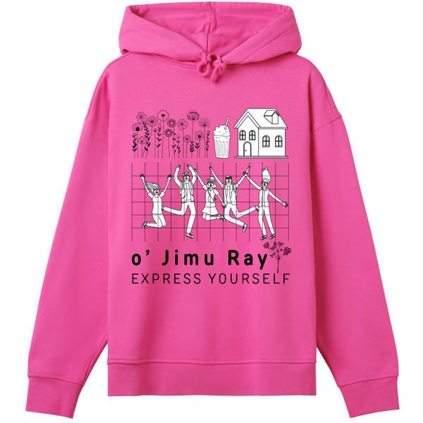 Celebrate Togetherness With o' Jimu Ray - Hyper pink women - Hoodies